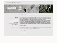 Tablet Screenshot of busch8.de